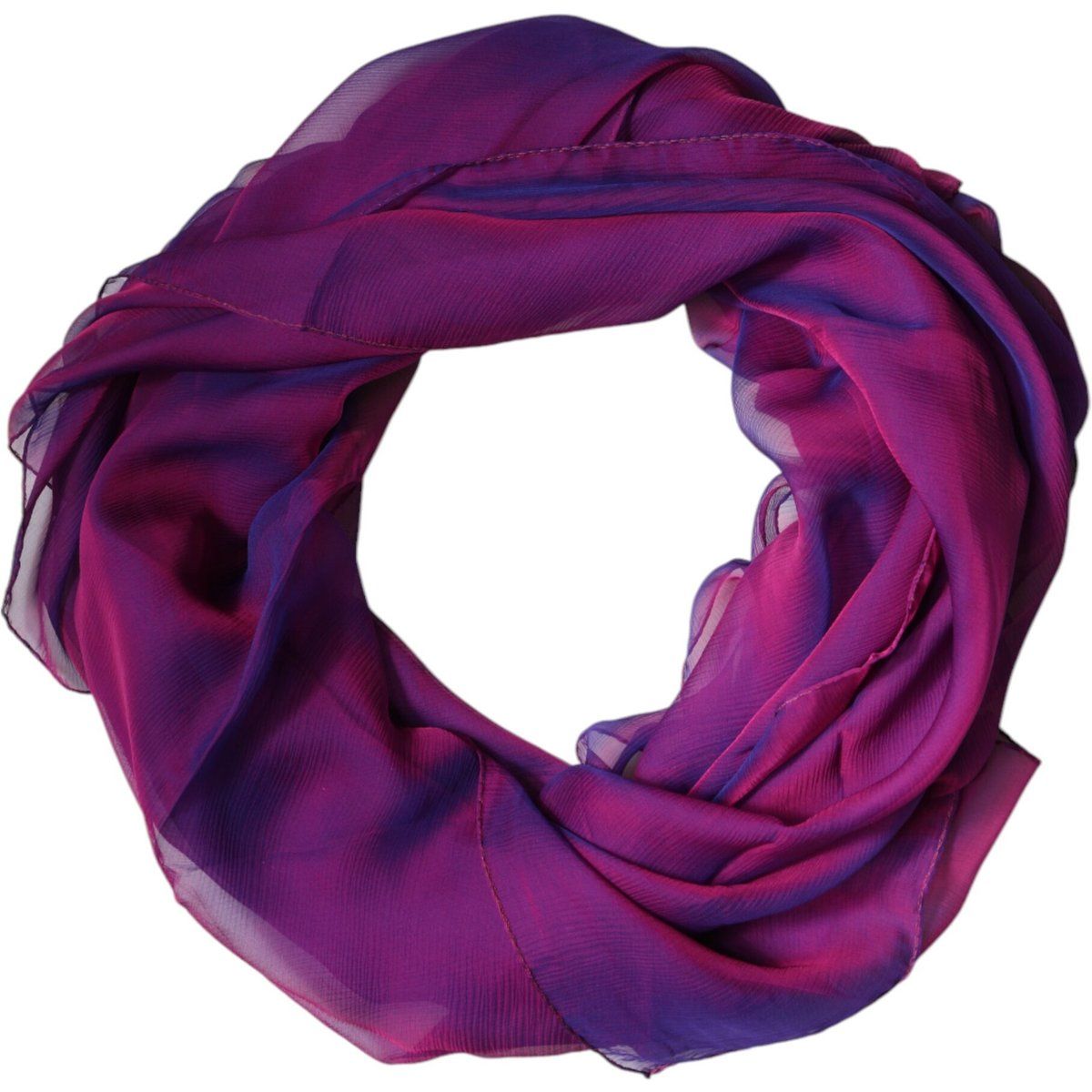 Eleganter Seidenschal mit Ombré-Effekt