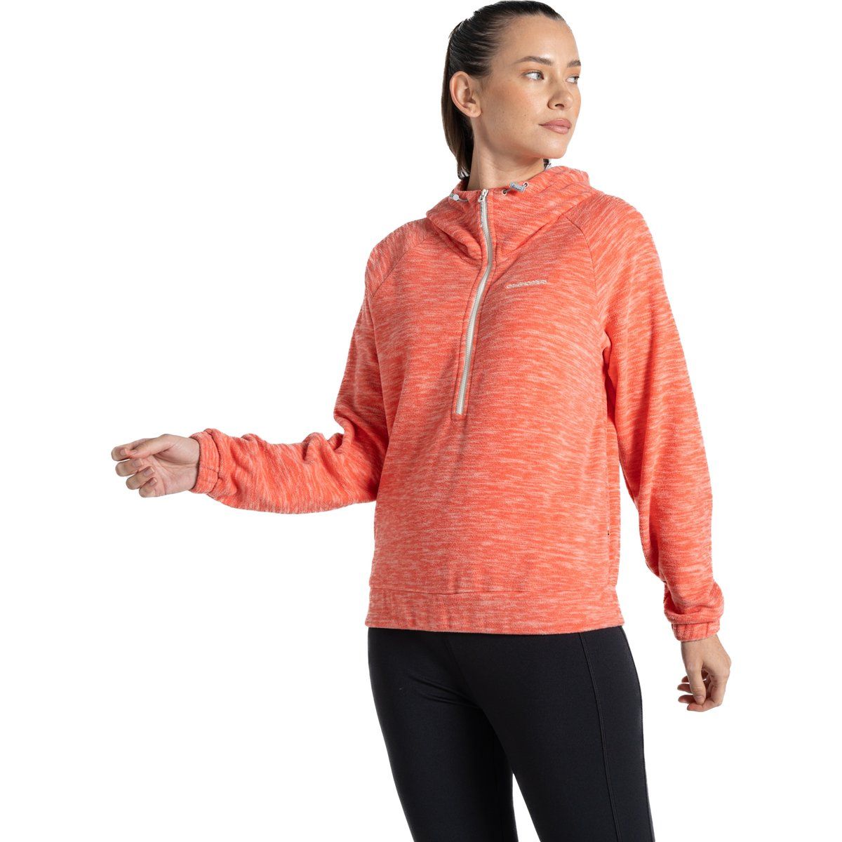 Isolierender Fleece-Hoodie mit Reißverschluss