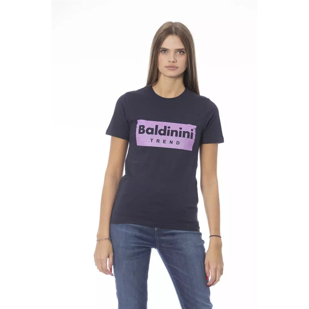 Grafik-T-Shirt aus Baumwolle mit Logo-Print