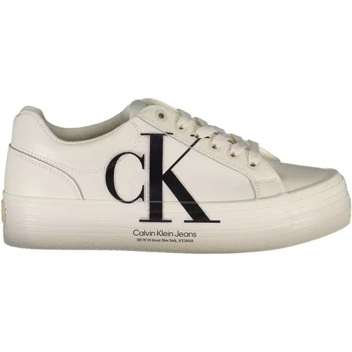 Plattform-Sneaker mit markantem Logo