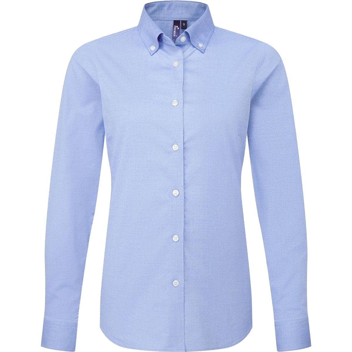 Langärmeliges Oxford Button-Down Hemd