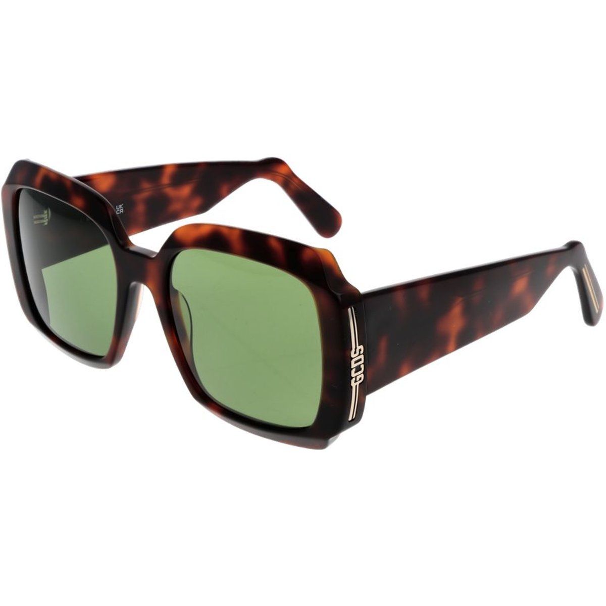 Markante Eckige Retro-Sonnenbrille
