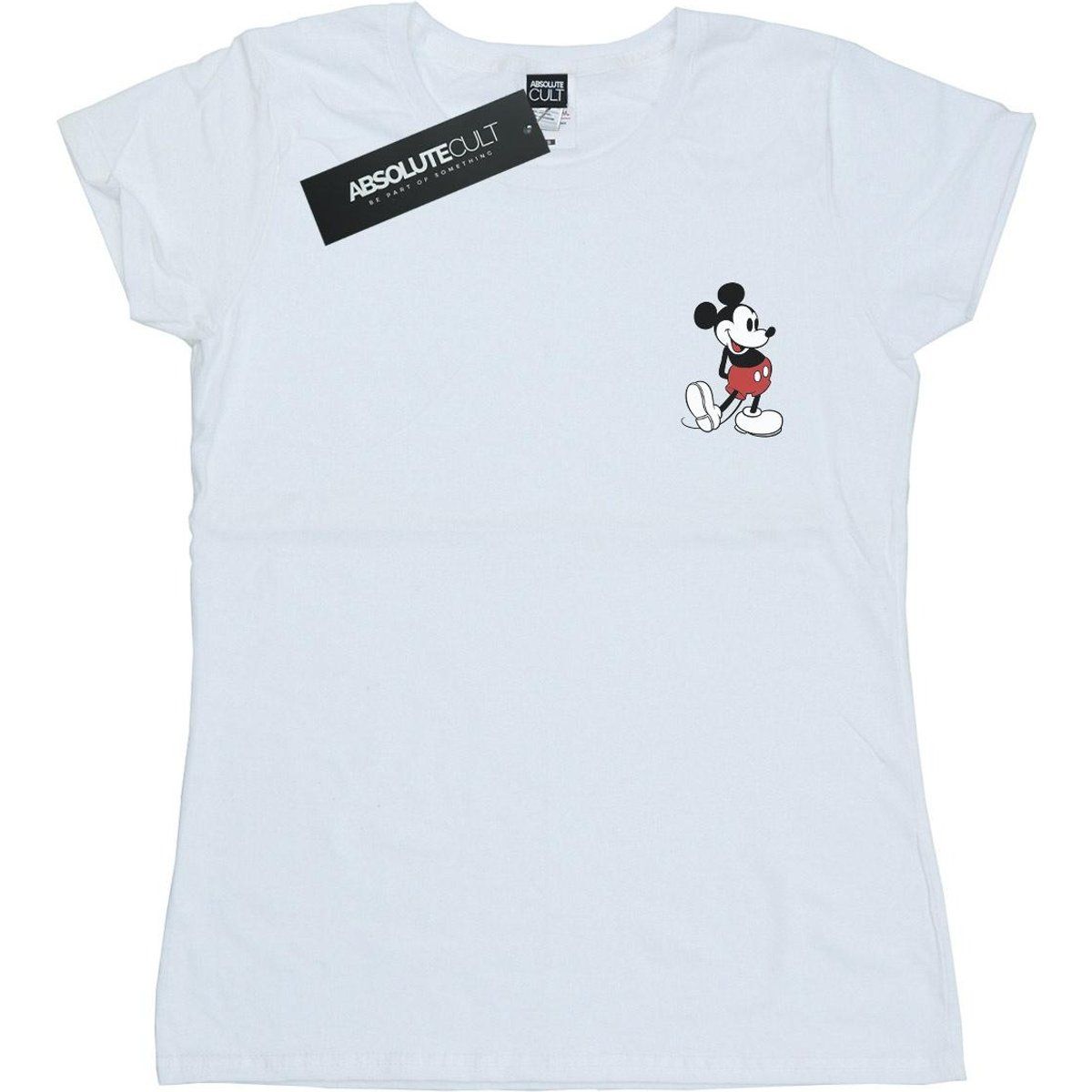Baumwoll-T-Shirt mit Mickey-Mouse-Grafik