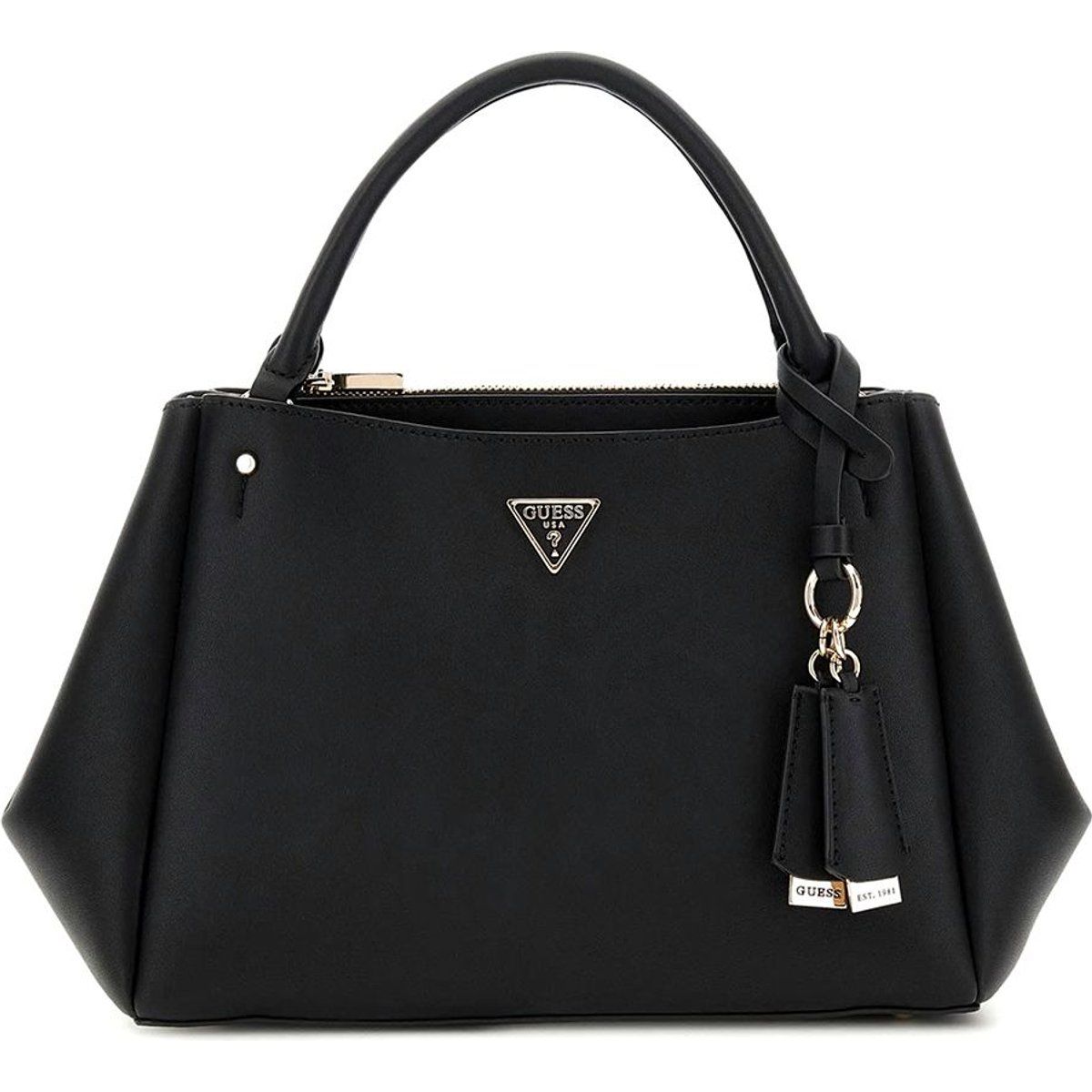 Elegante Satchel-Tasche mit Mehrfachfächern