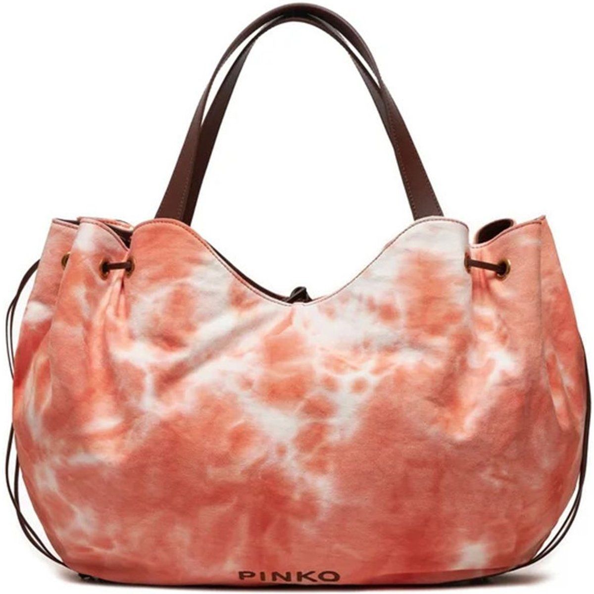 Großer Shopper mit Batikmuster