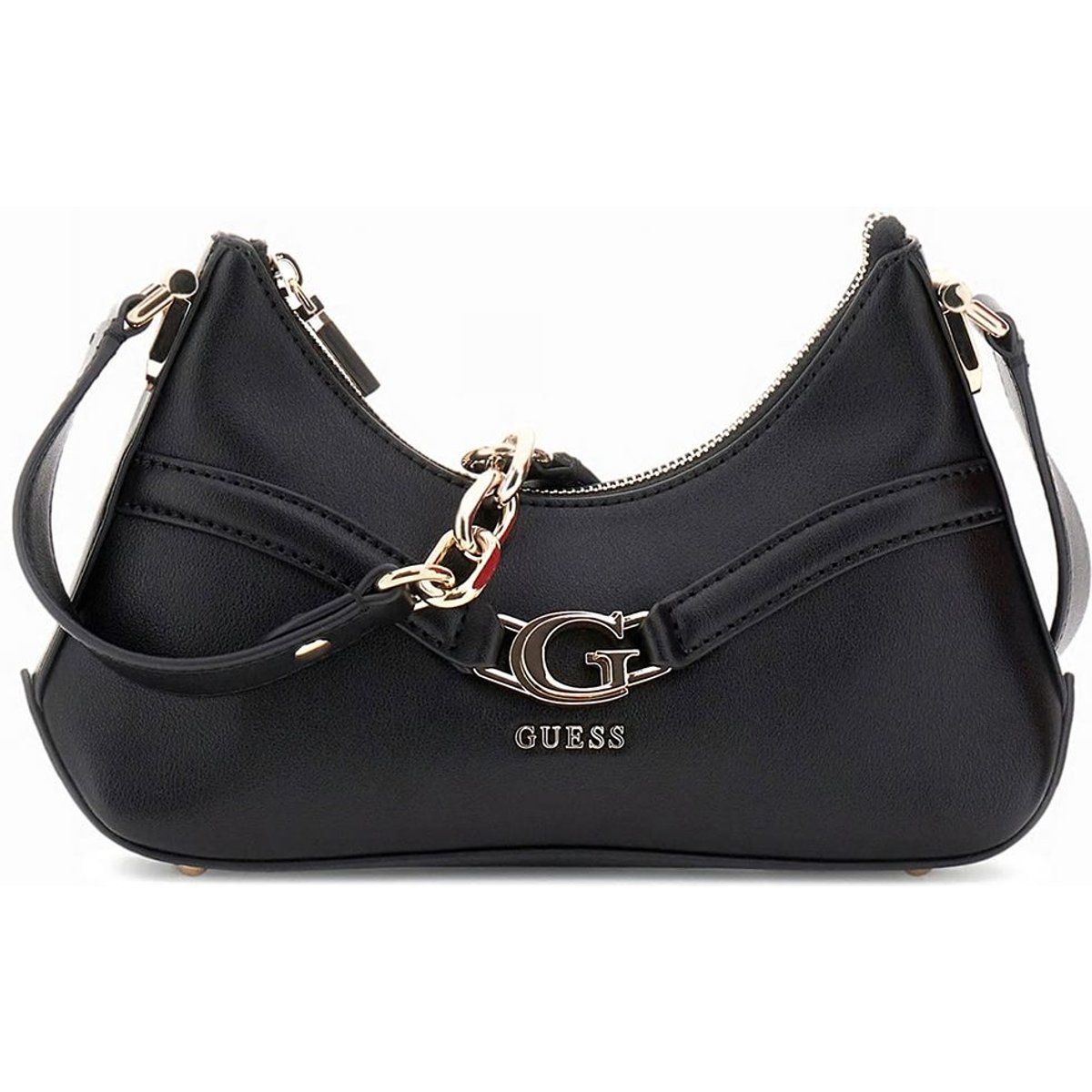 Dea geschwungene Tasche mit Logo-Schnalle