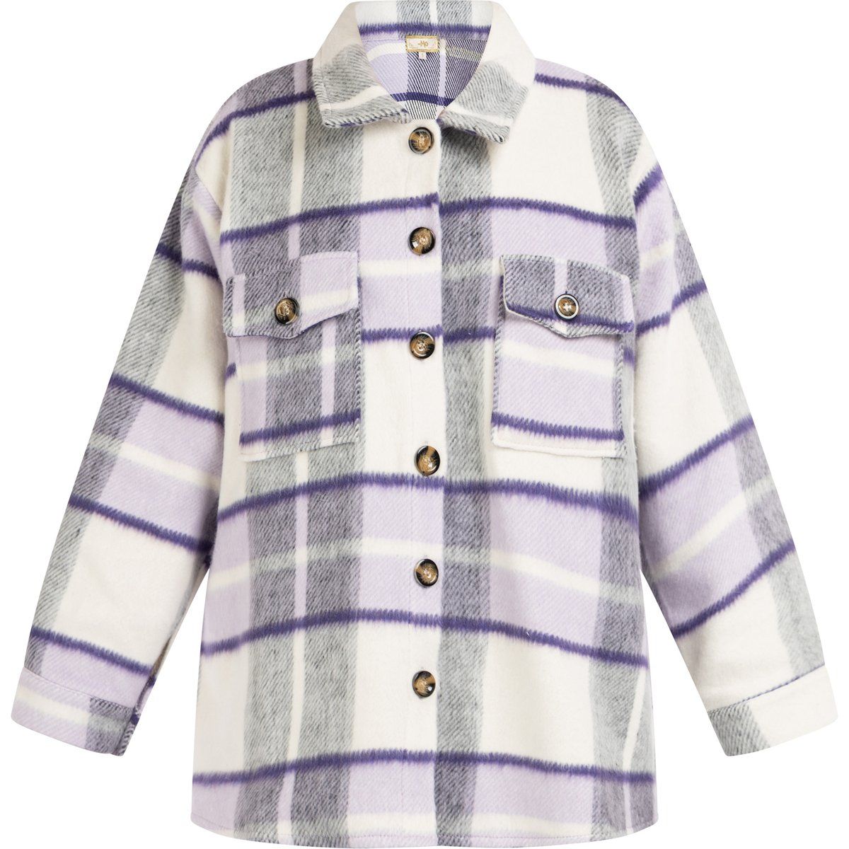 Oversized Kariertes Baumwoll-Shacket