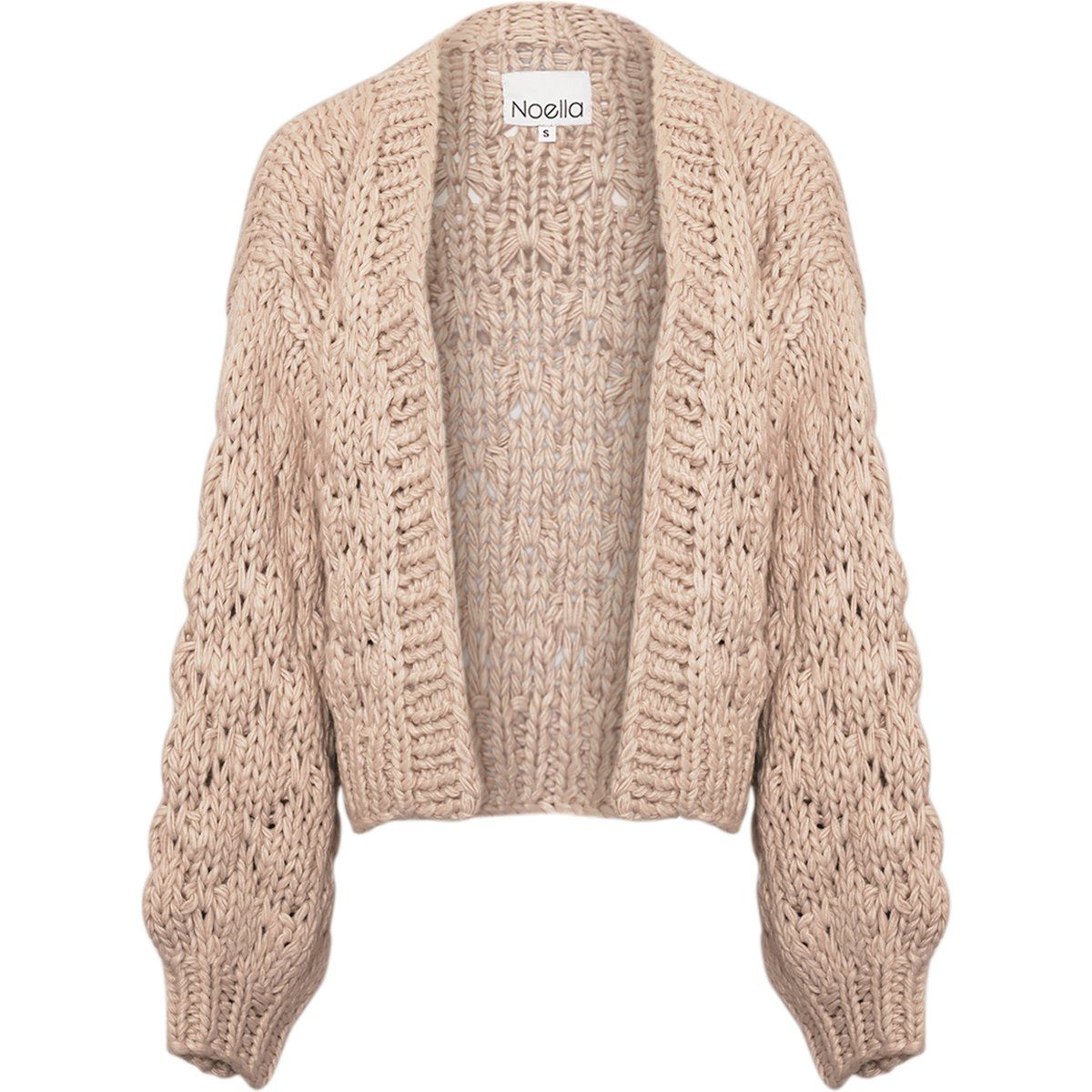 Grobstrick-Cardigan Karen mit offener Front