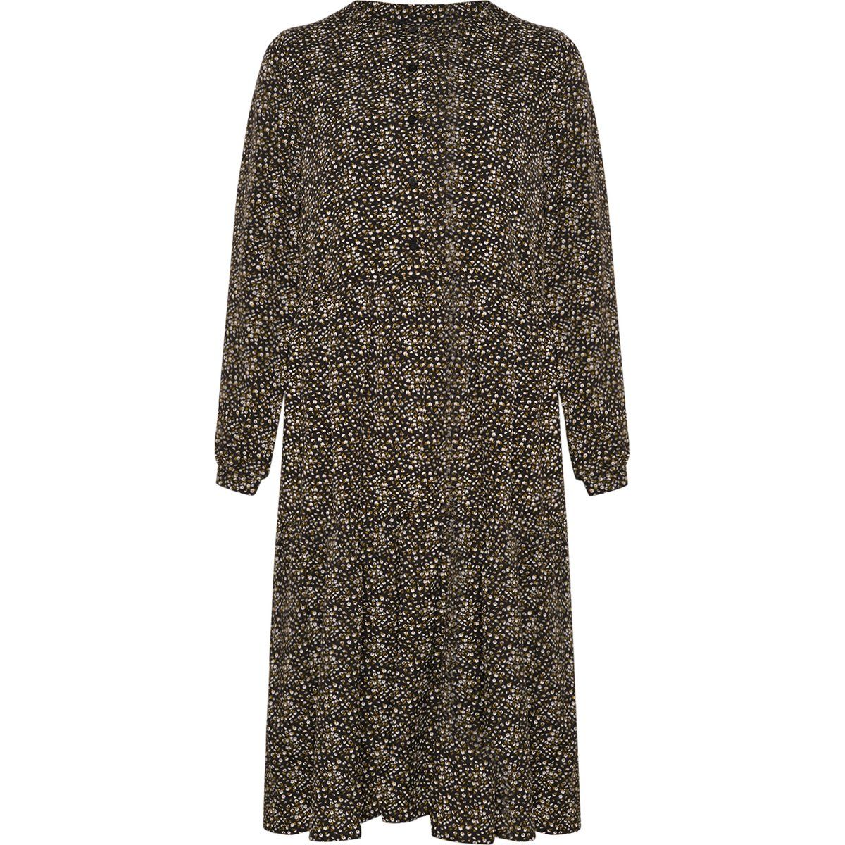Lockeres Midikleid mit Blumenmuster