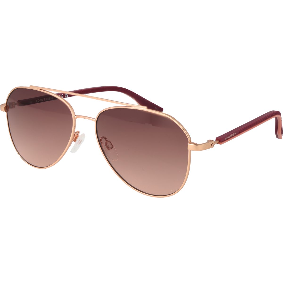 Klassische Roségoldene Pilotenbrille