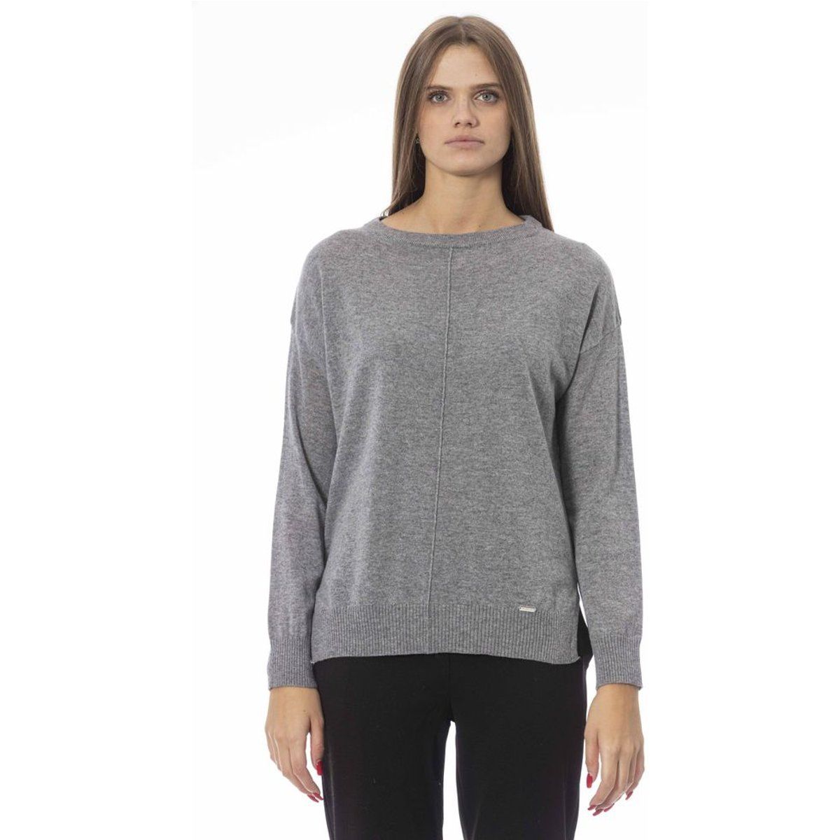 Luxuriöser Cashmere-Pullover mit Rundhalsausschnitt