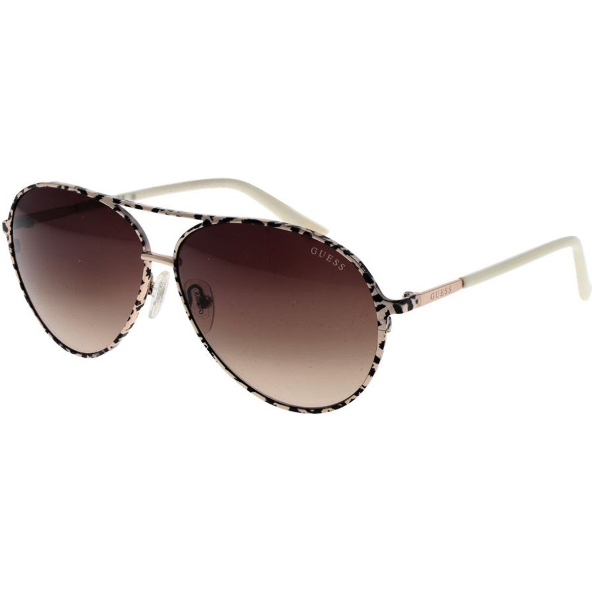 Aviator-Sonnenbrille mit Tiermuster