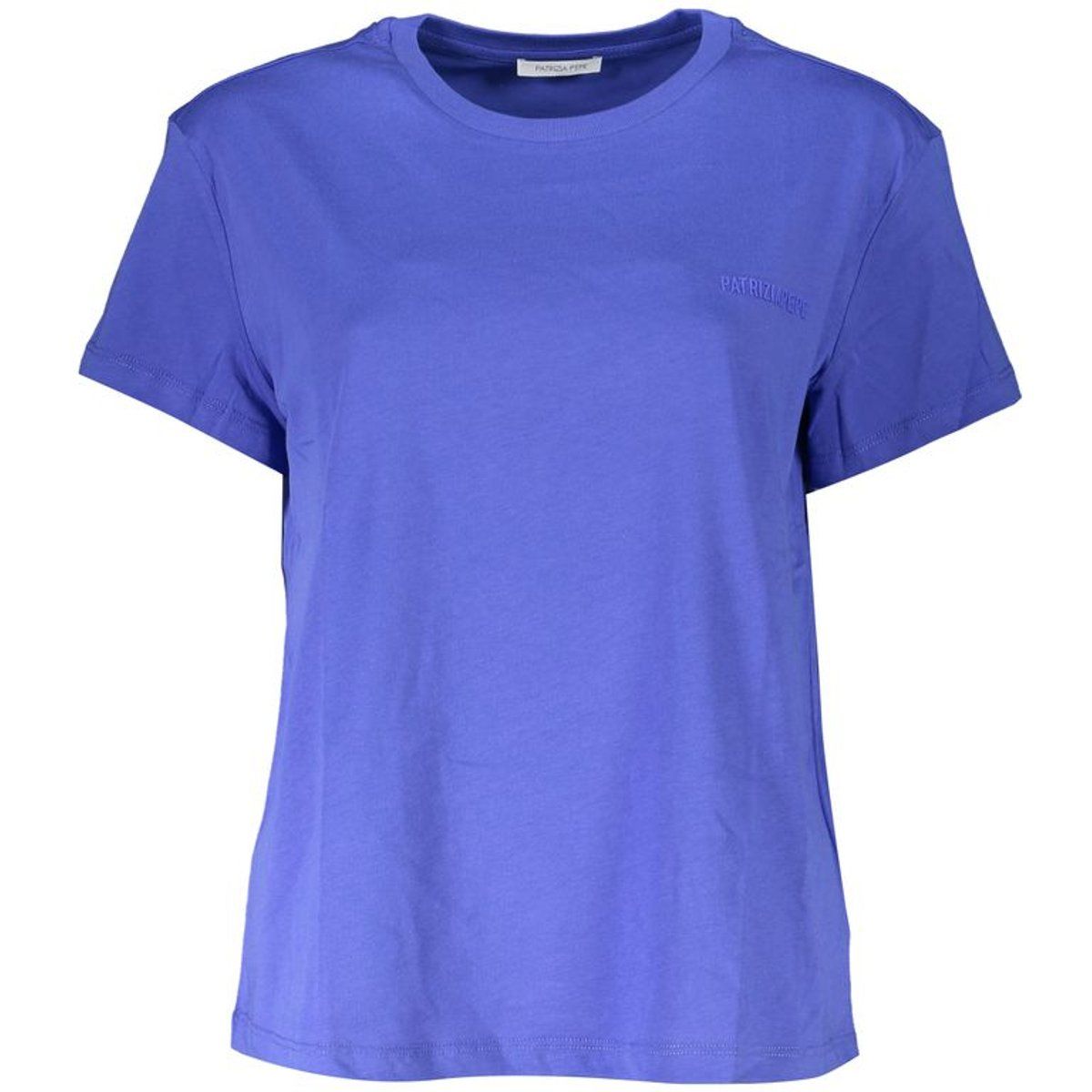 Lockeres Bio-Baumwoll-T-Shirt mit Rundhalsausschnitt