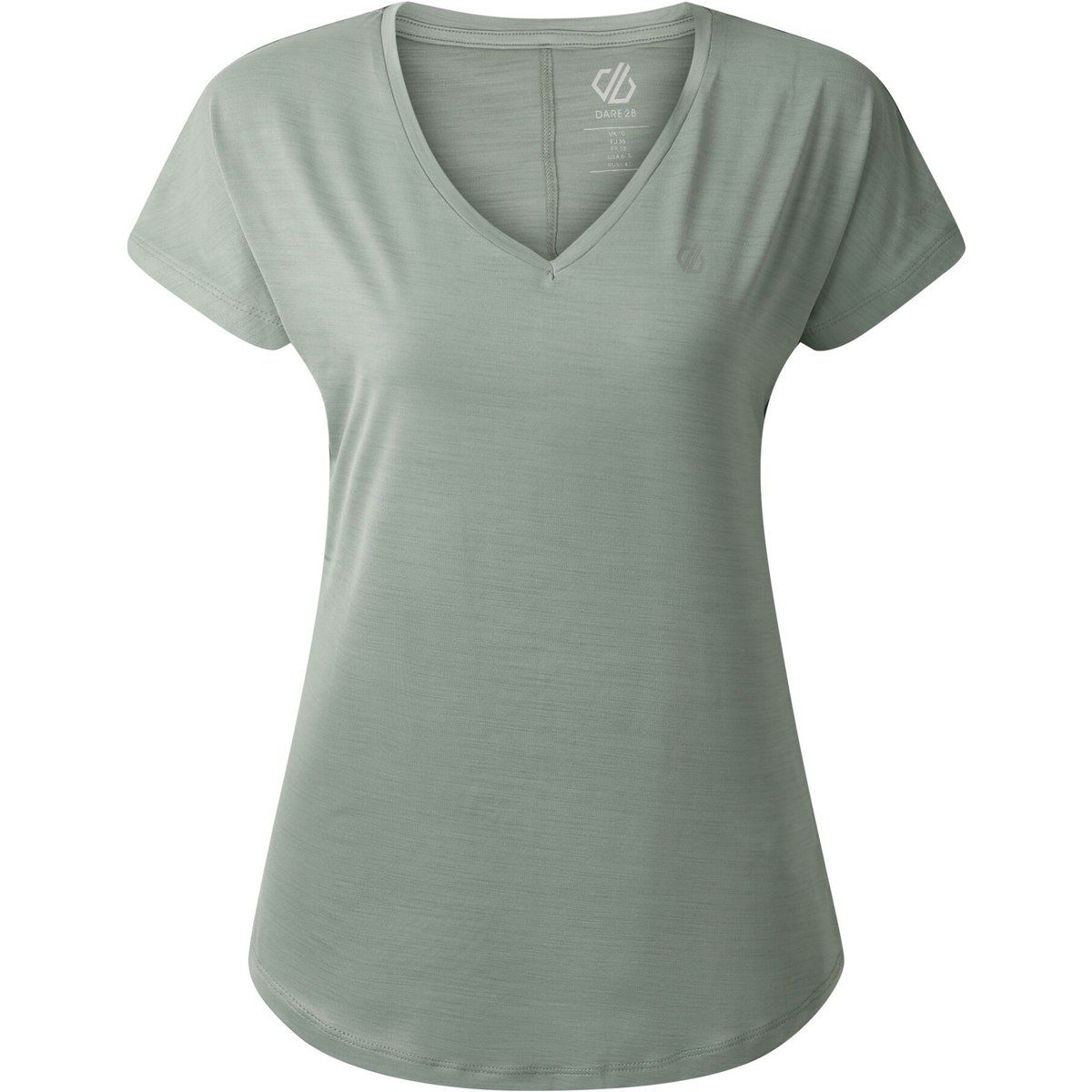 Performance Sport-T-Shirt mit V-Ausschnitt