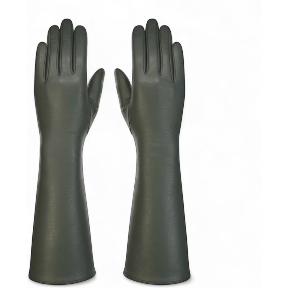 Lange Leder-Opernhandschuhe
