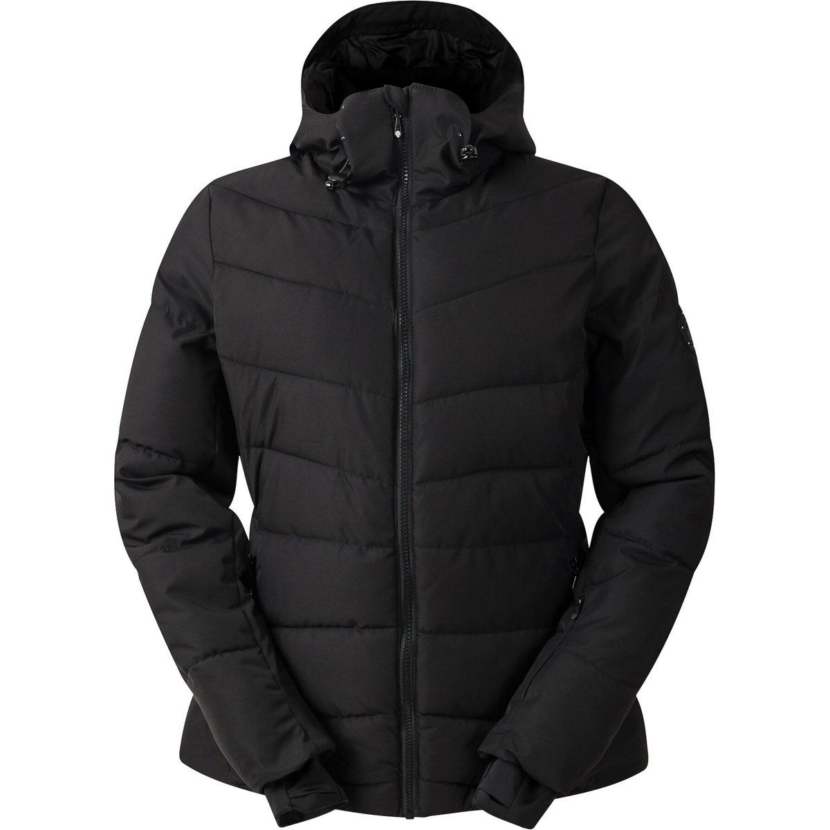 Wattierte Wasserdichte Slim-Fit Skijacke