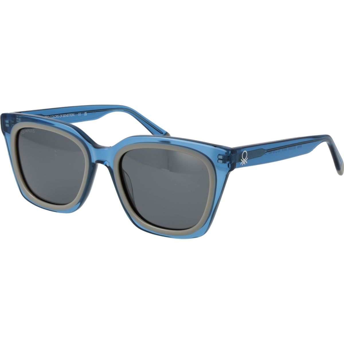 Polarisierte Sonnenbrille in Quadratform