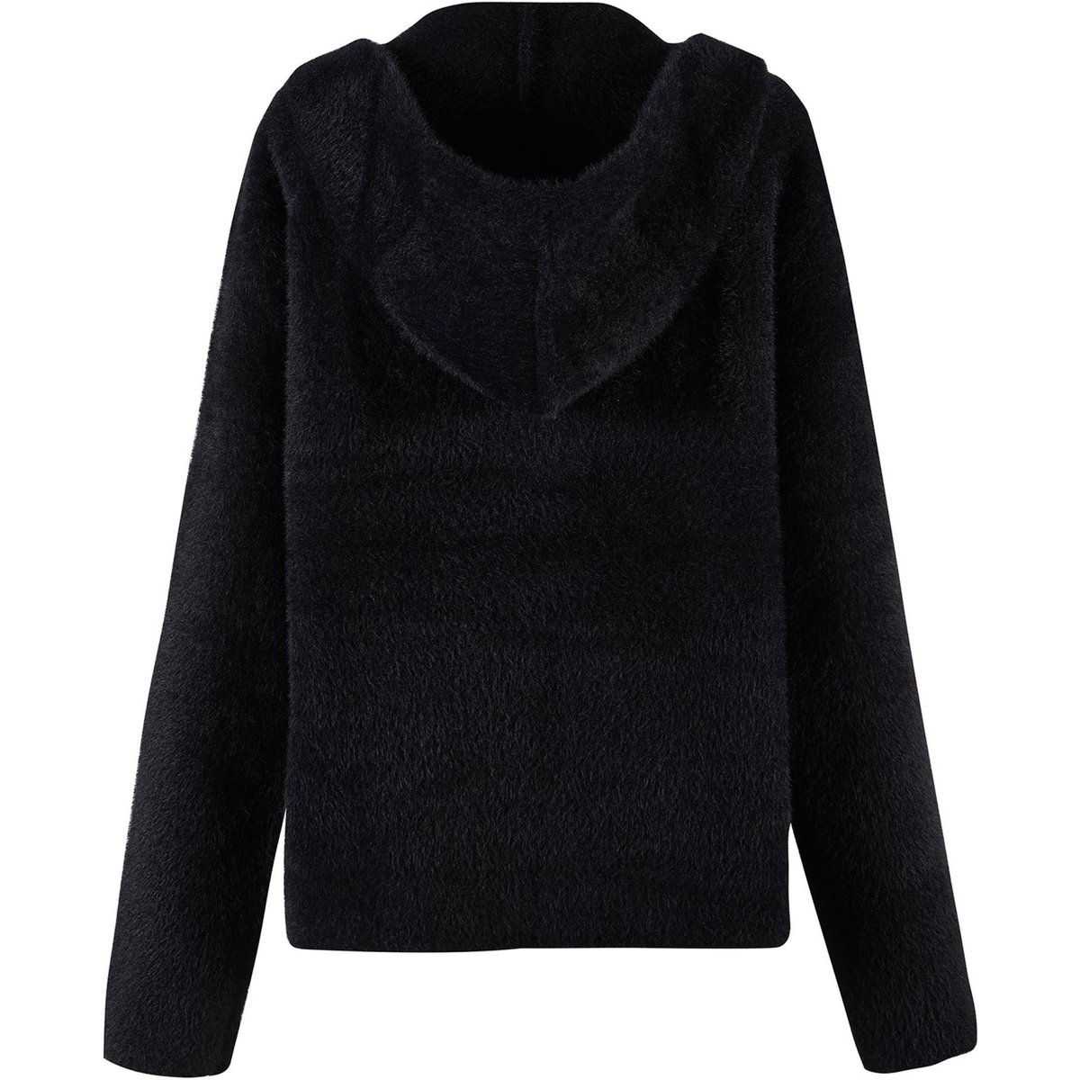Kuscheliger Oversize Strick-Hoodie