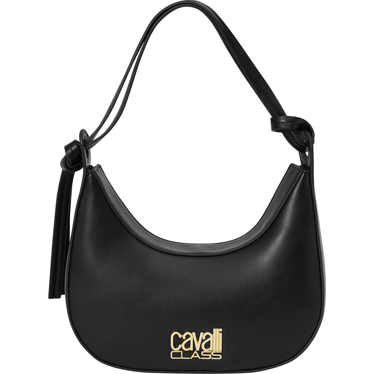 Halbmond-Schultertasche aus Kunstleder