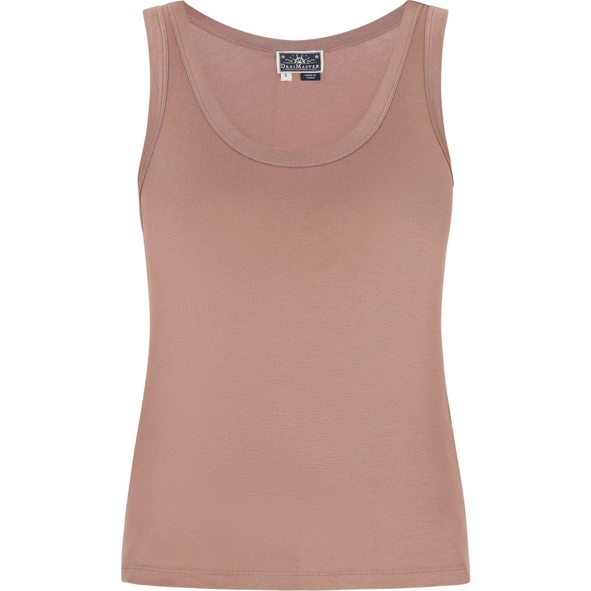 Minimalistisches Rundhals Tank-Top