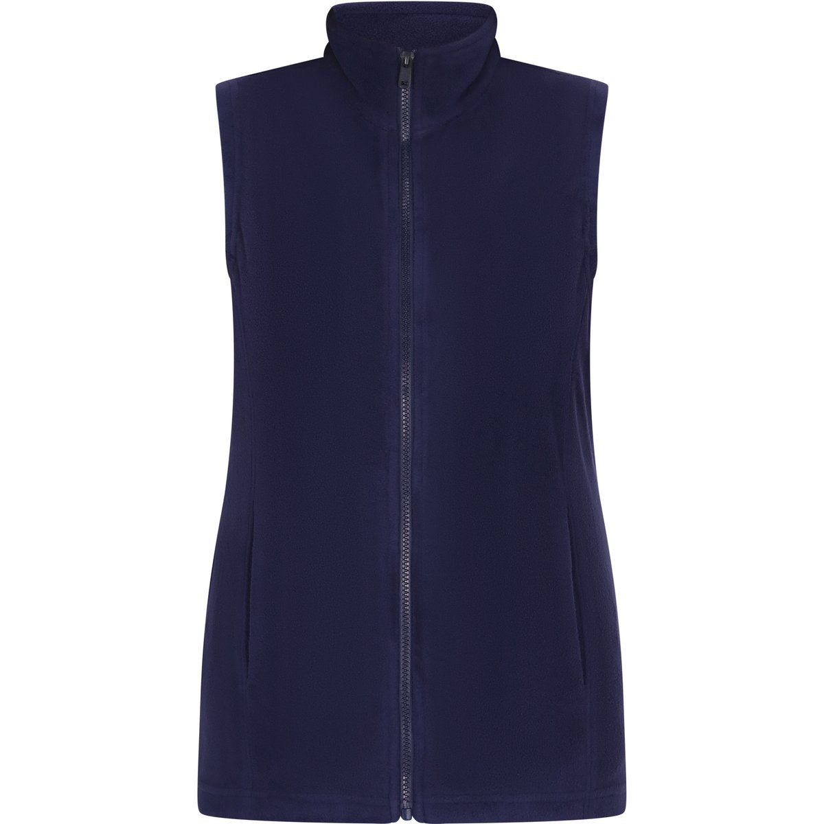 Schmal geschnittene Fleece-Outdoorweste
