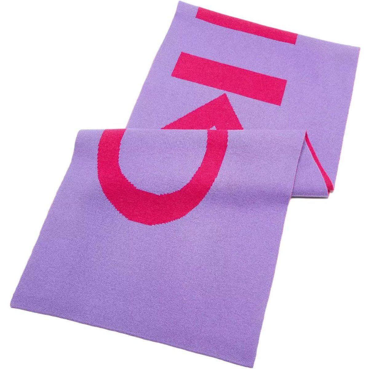 Übergroßer Logo-Strickschal