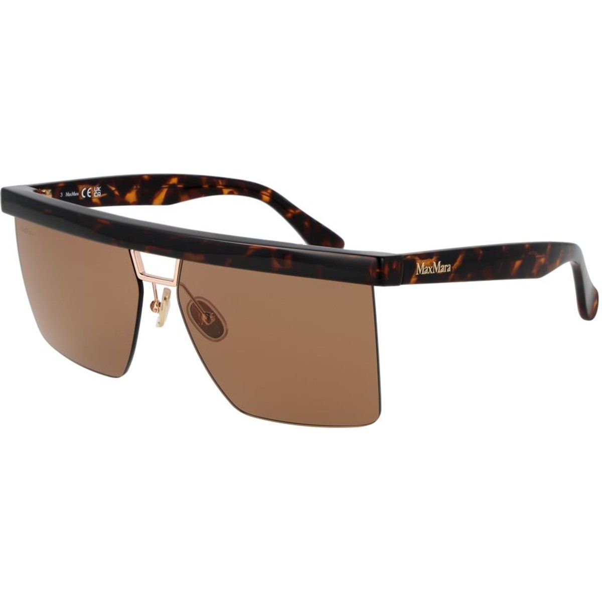 Flat-Top Shield-Sonnenbrille
