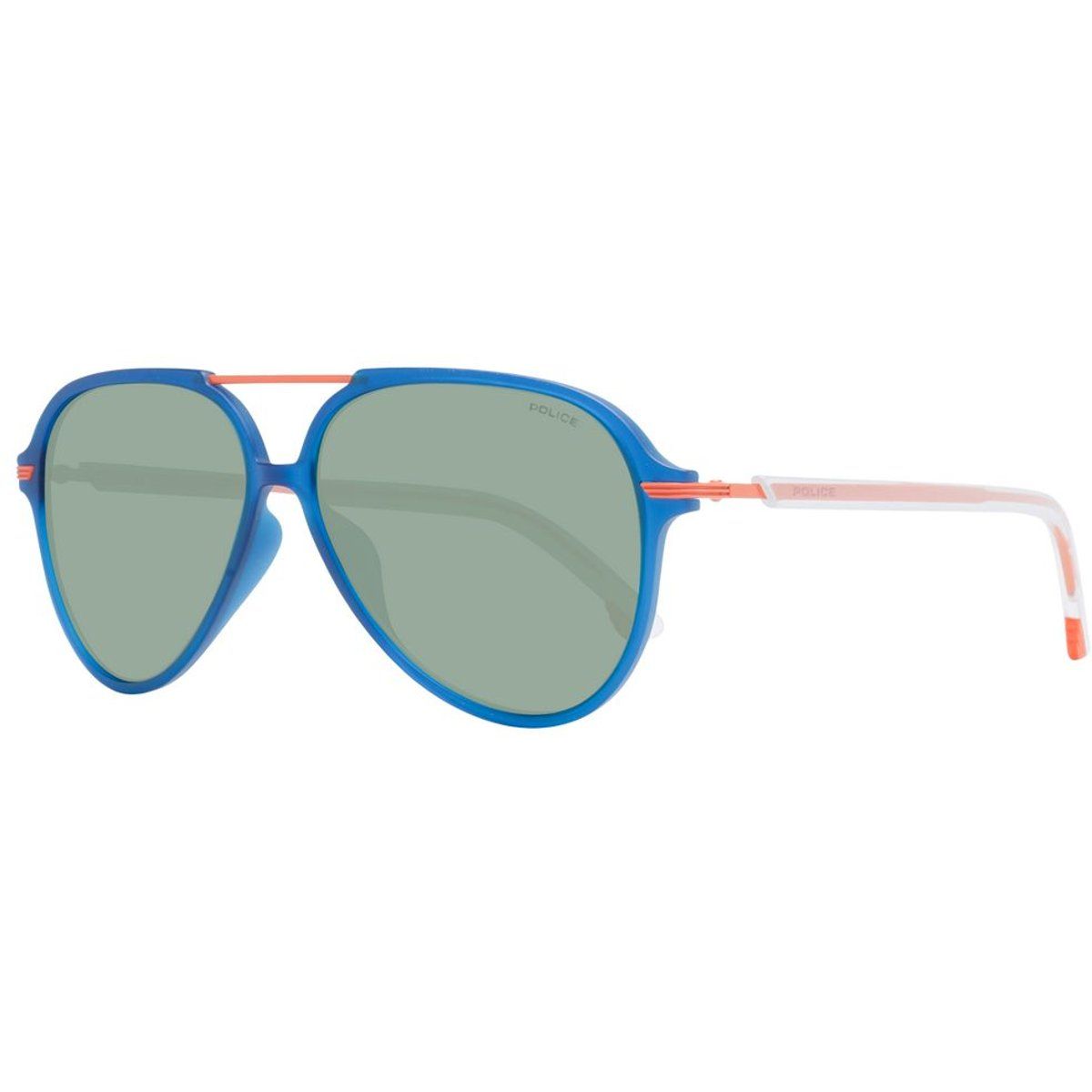 Moderne Pilotenbrille mit Kontrastakzenten