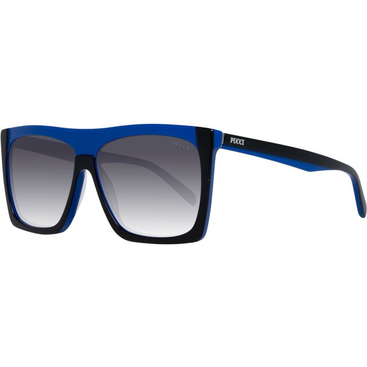 Markante quadratische Oversize-Sonnenbrille