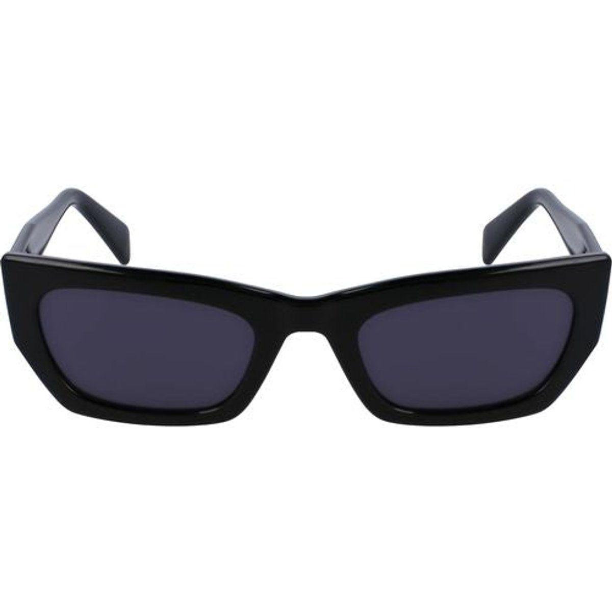 Geometrische Sonnenbrille mit eckigem Rahmen