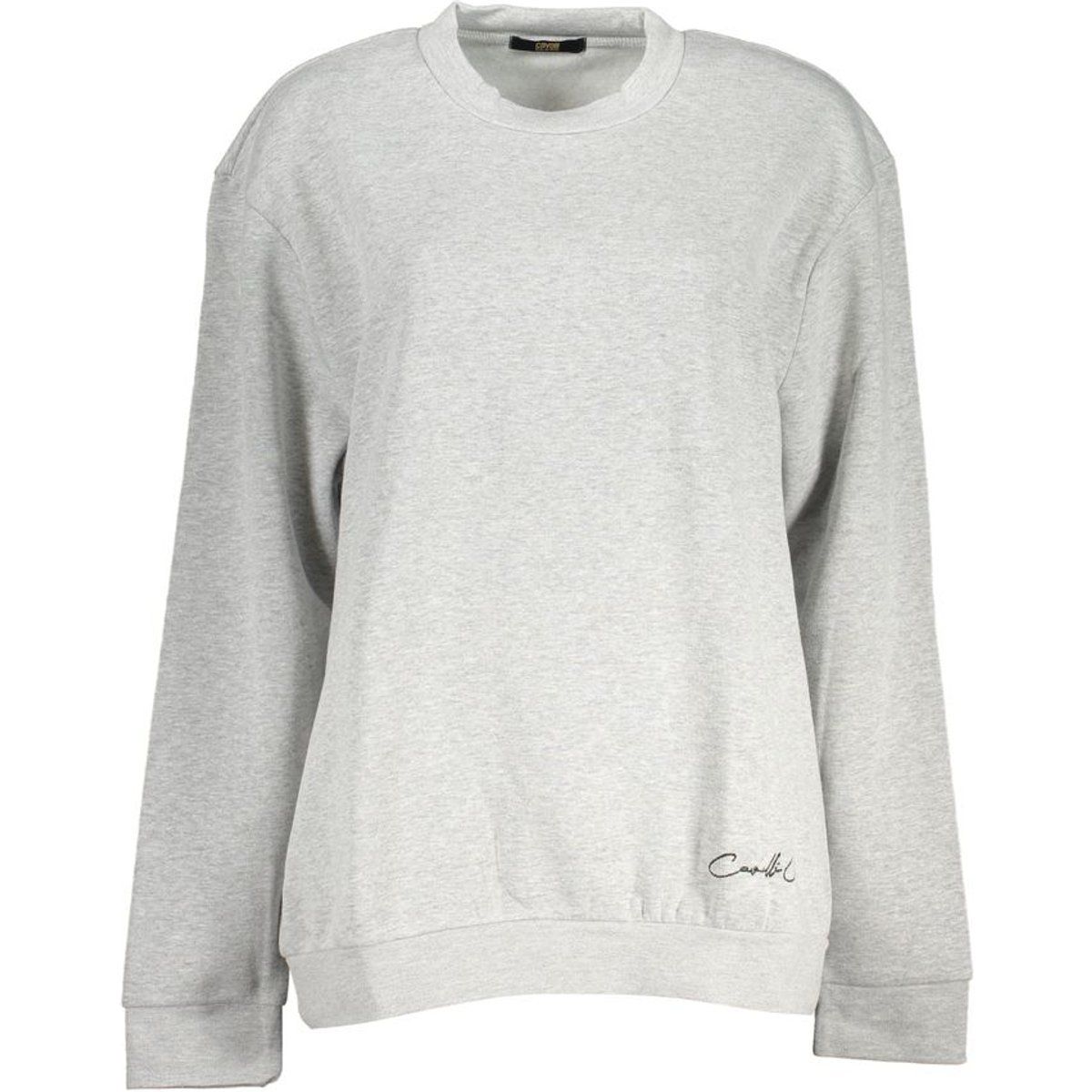 Minimalistisches Logo-Sweatshirt mit Rundhalsausschnitt
