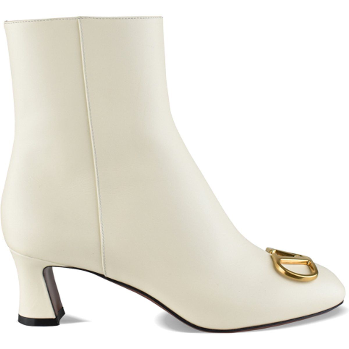 Elegante Vlogo Leder Stiefeletten