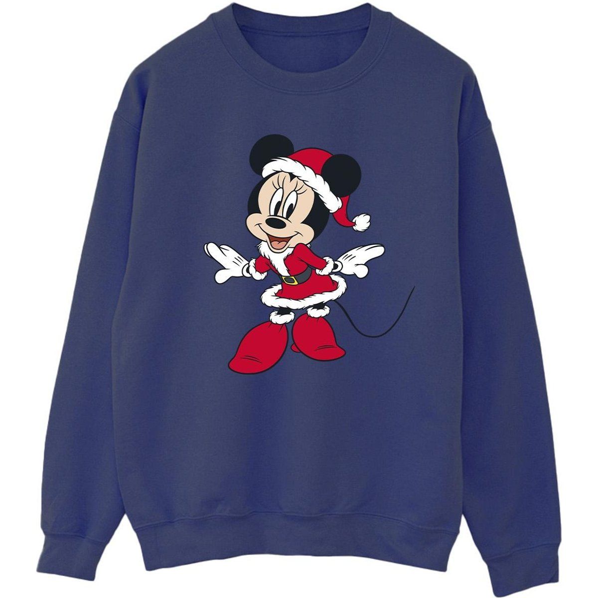 Minnie Maus Weihnachts-Grafik-Sweatshirt
