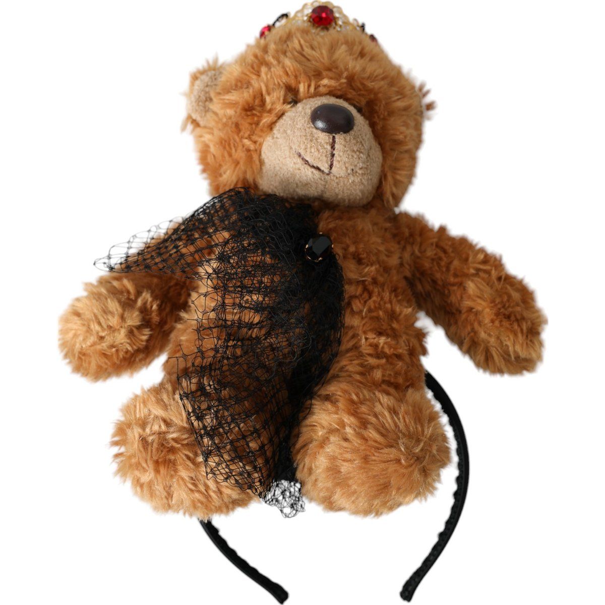 Königliches Teddybär-Haarband mit Krone