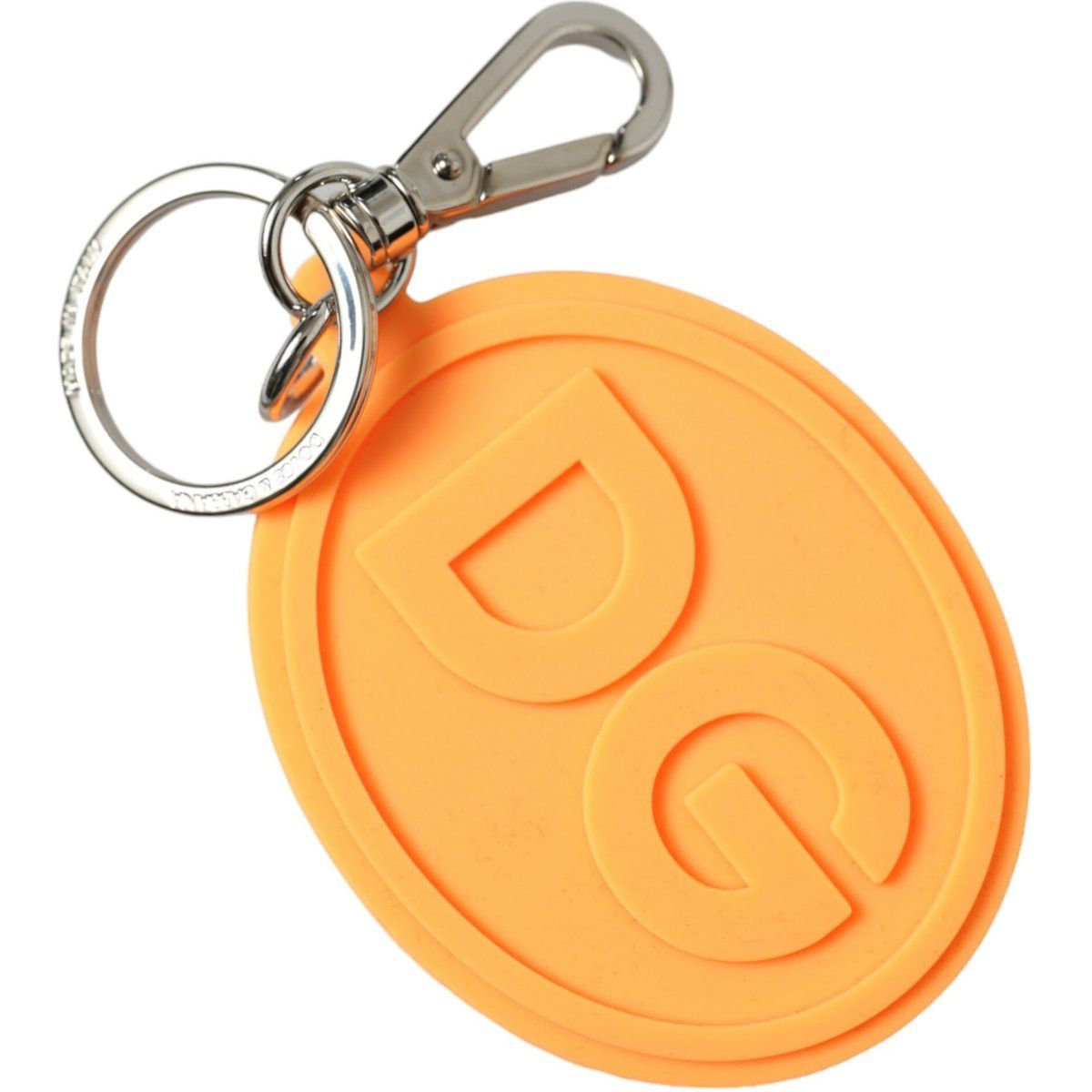 Geprägter Logo-Oval-Silikonanhänger
