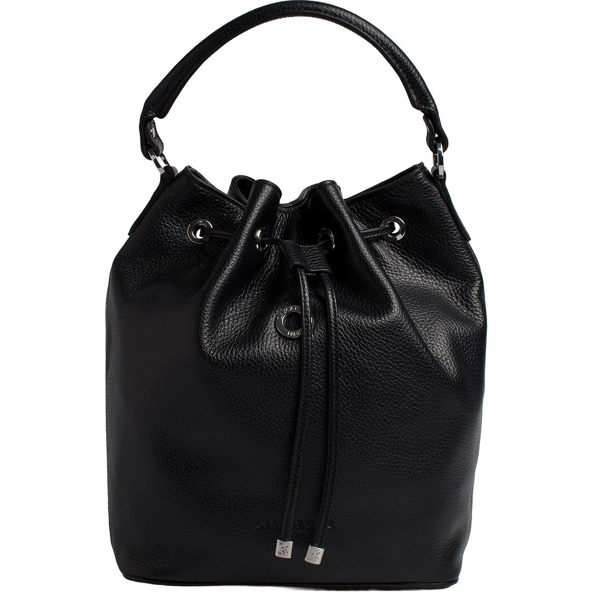 Elegante Leder-Beuteltasche