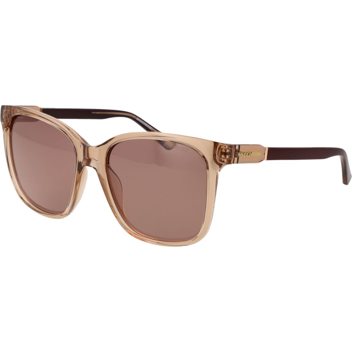 Quadratische polarisierte Vollrand-Sonnenbrille