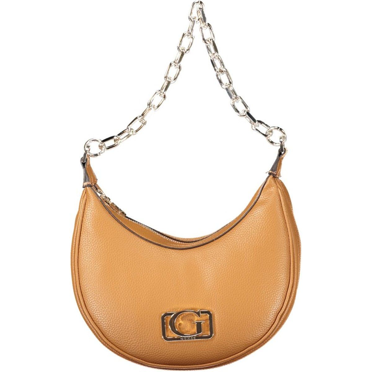 Schicke Halbmond-Handtasche mit Kette