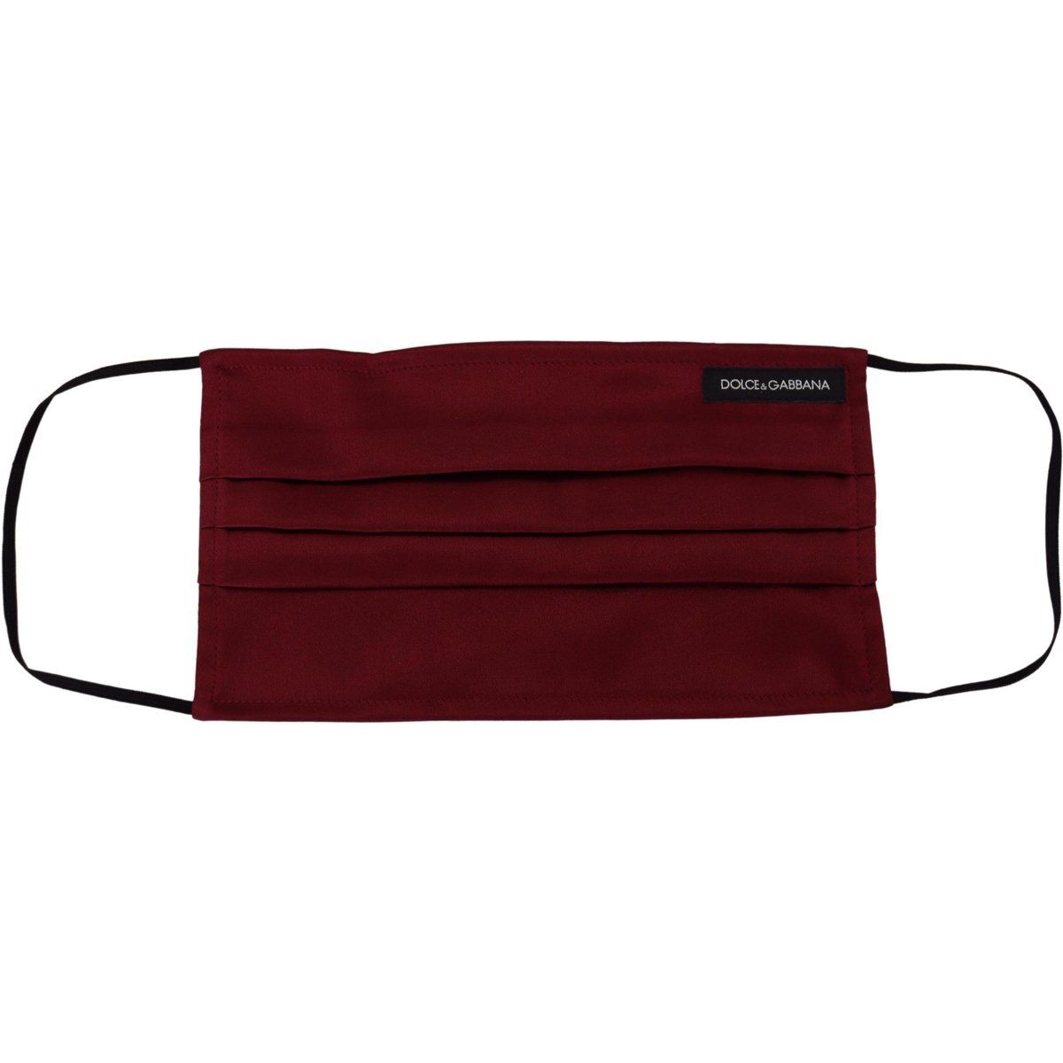 Elegante Seidenmaske mit Falten