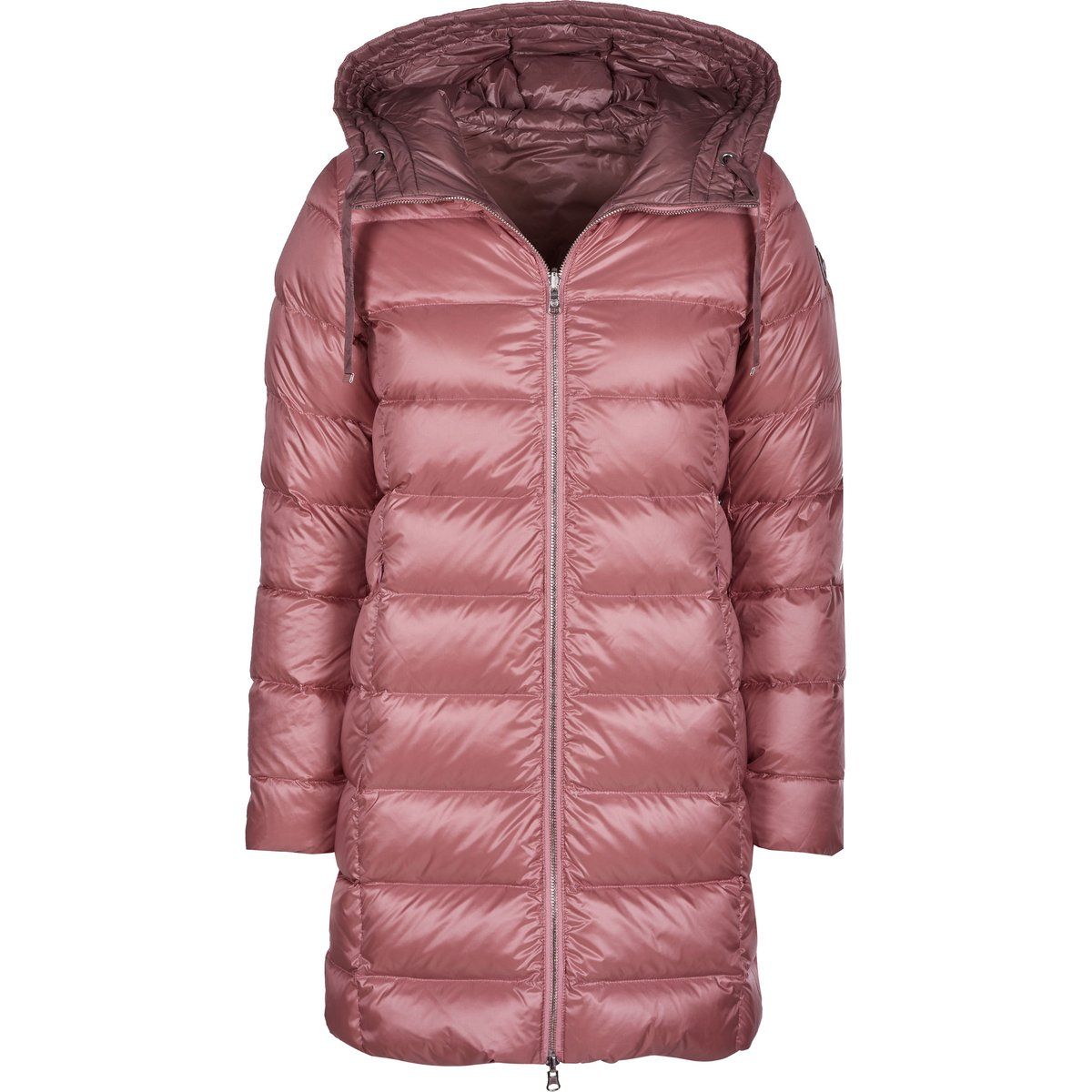 Wende-Daunenjacke mit Kapuze und Steppung