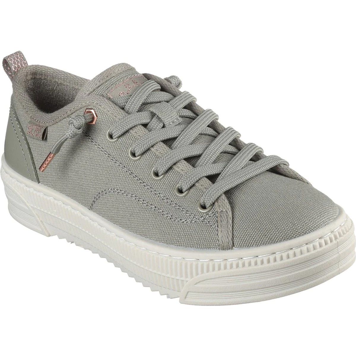 Plateau-Sneaker aus Canvas