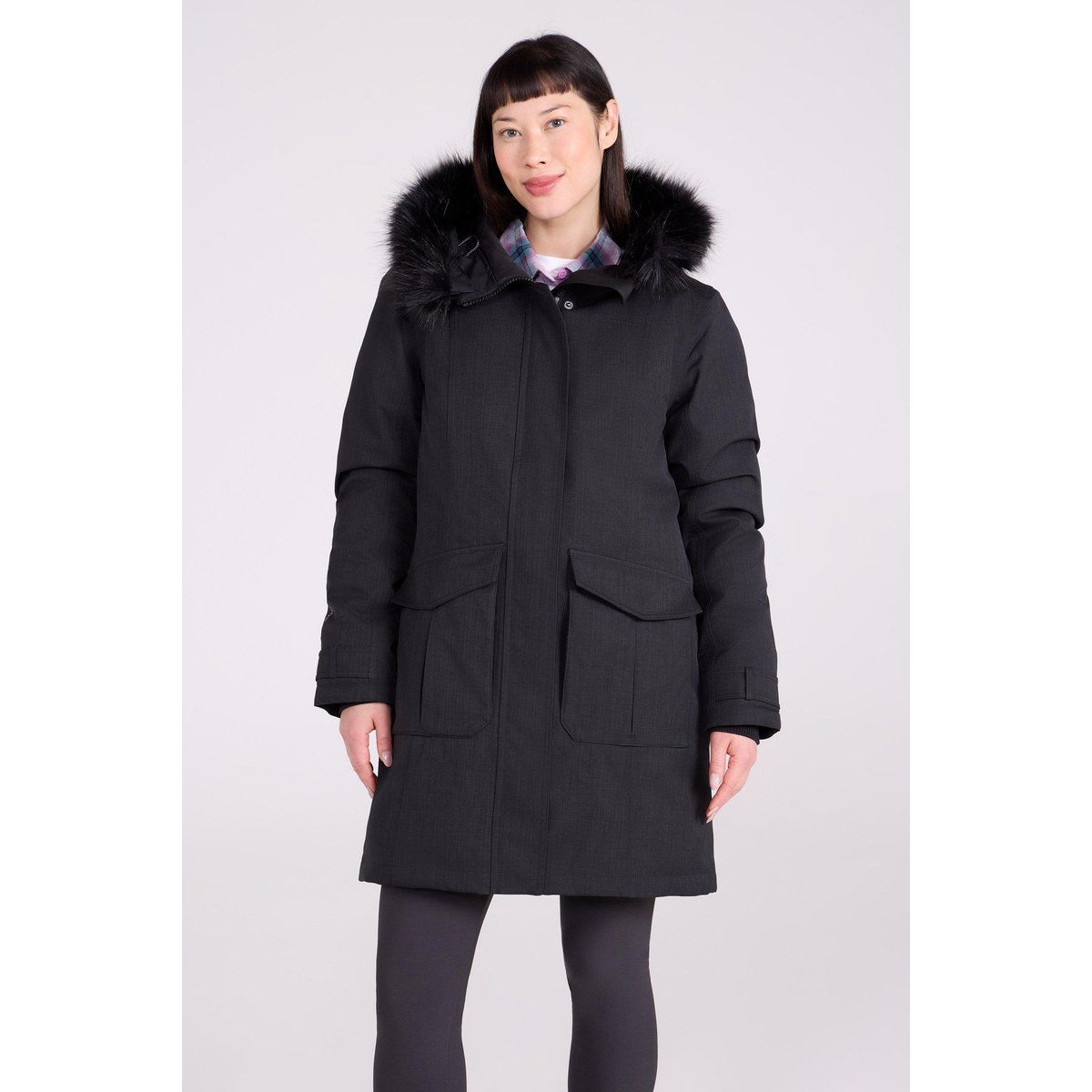 Aurora Daunenparka mit Kapuze