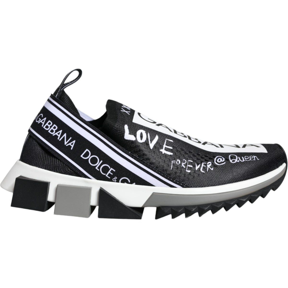 Slipper-Sneaker mit Branding-Grafiken
