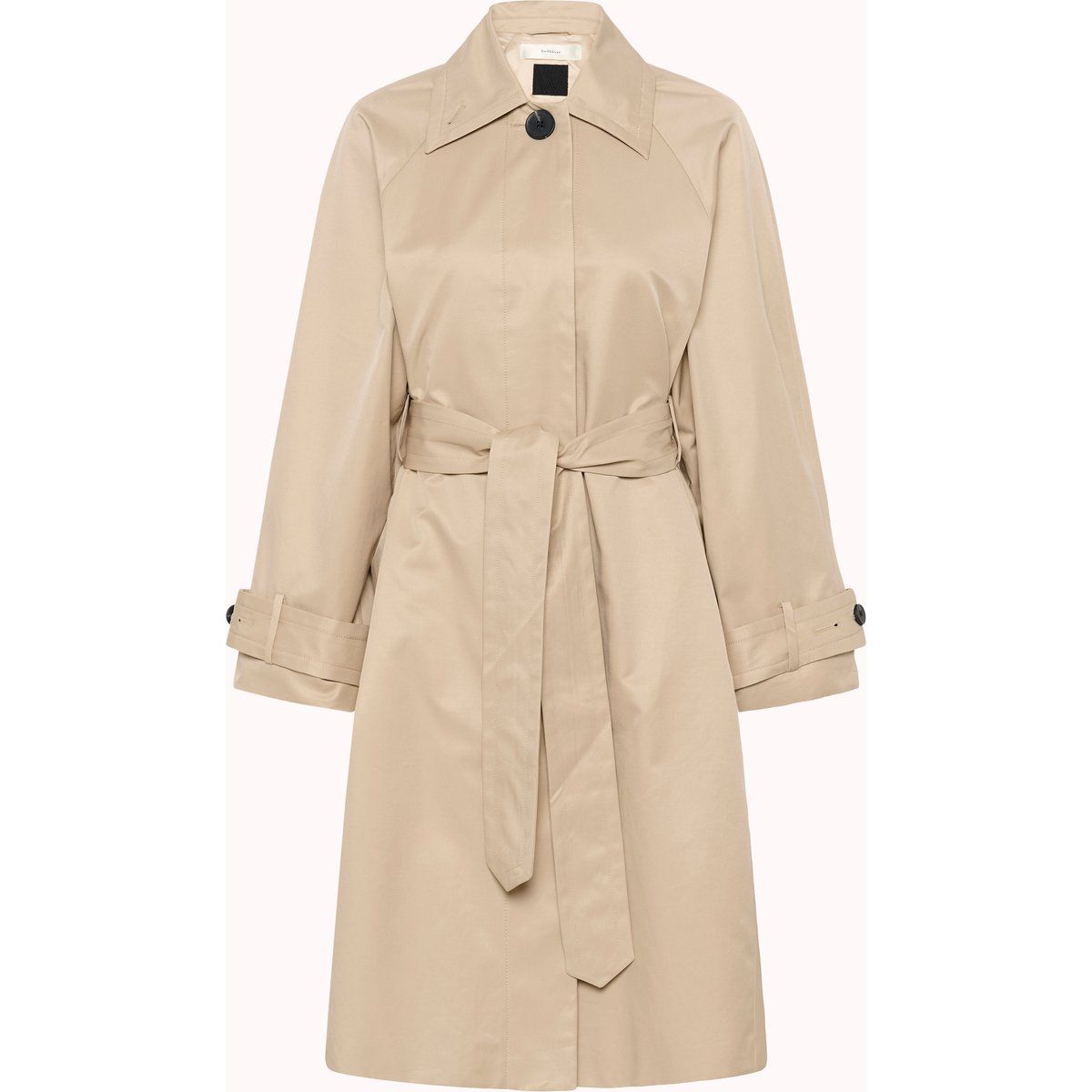 Minimalistischer Trenchcoat mit Gürtel