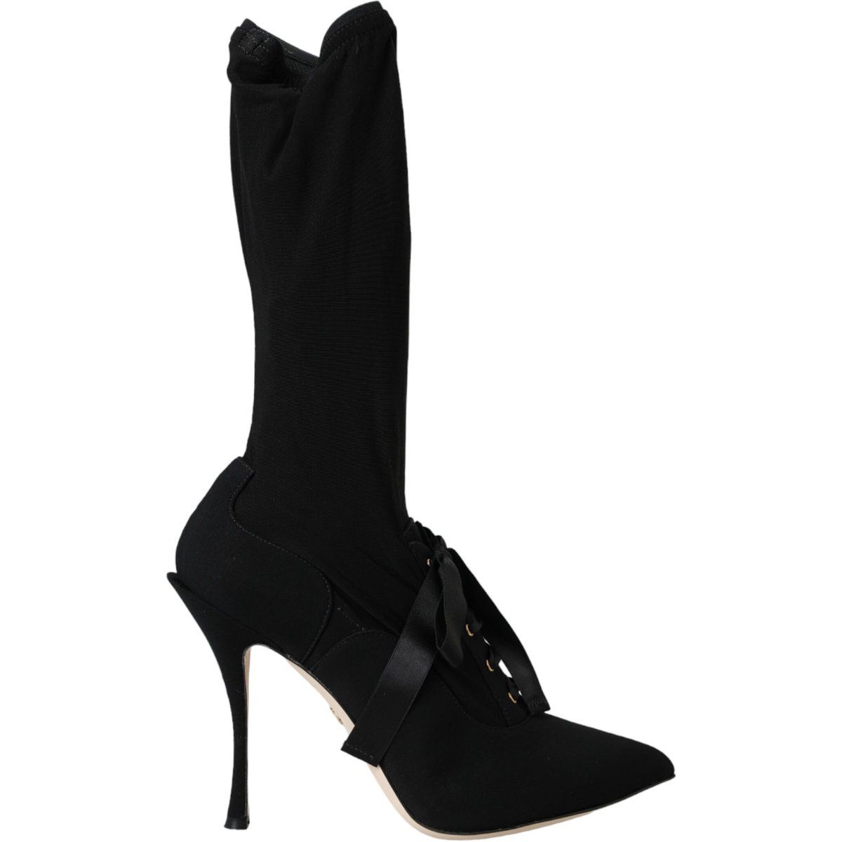 Elegante Schnür-Sockenstiefeletten