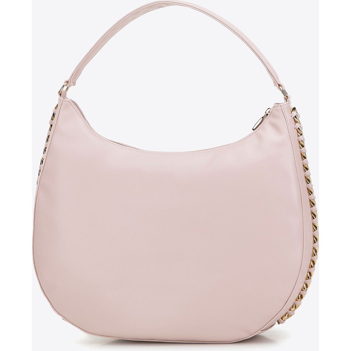 Elegante Hobo-Bag mit Kettenverzierung
