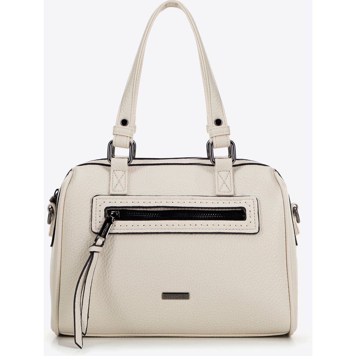 Elegante Henkeltasche aus Kunstleder