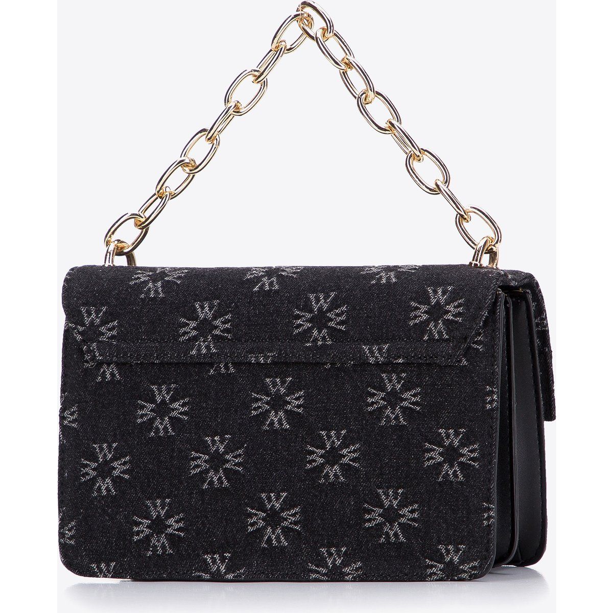 Umhängetasche aus Denim mit Monogramm