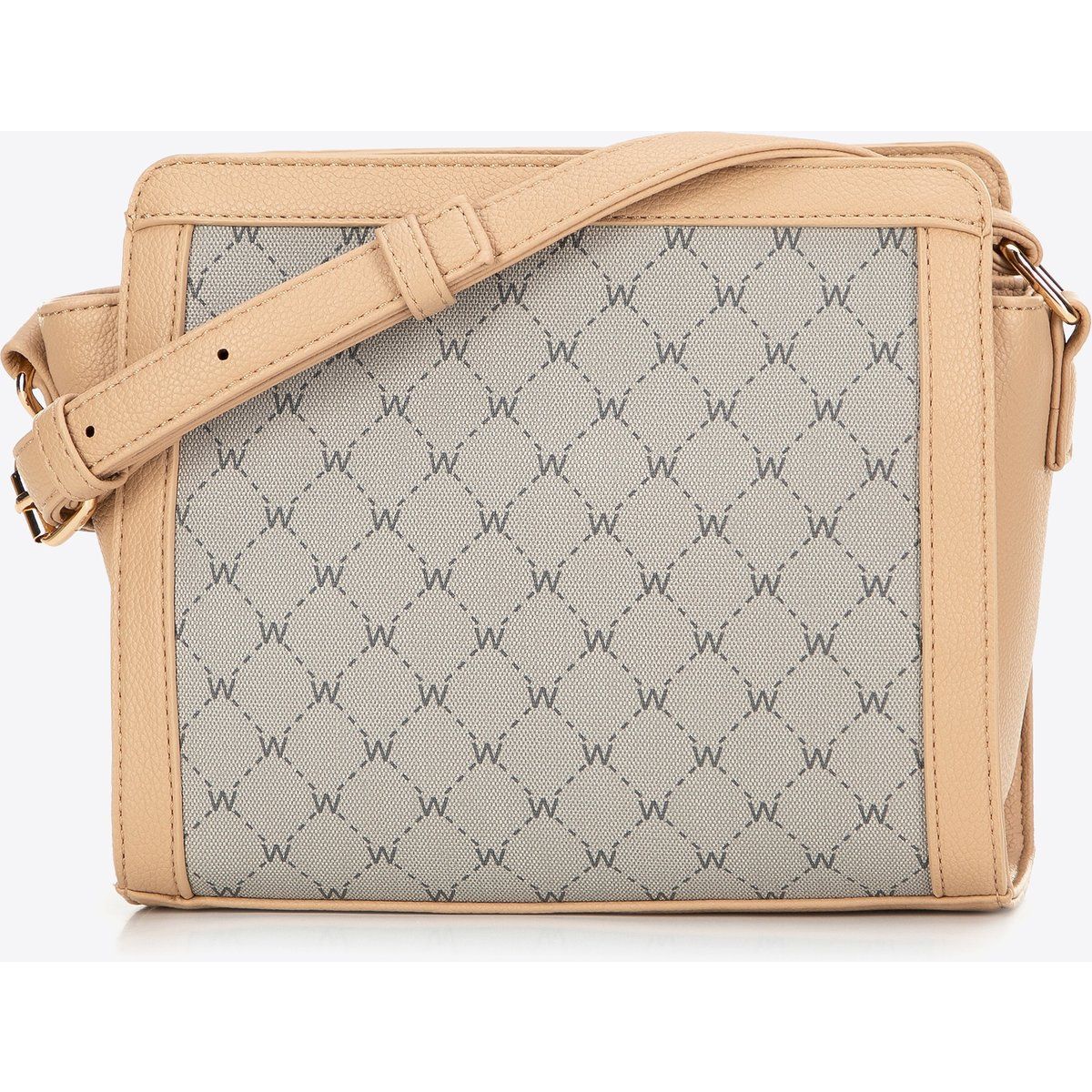 Elegante Umhängetasche mit Monogramm