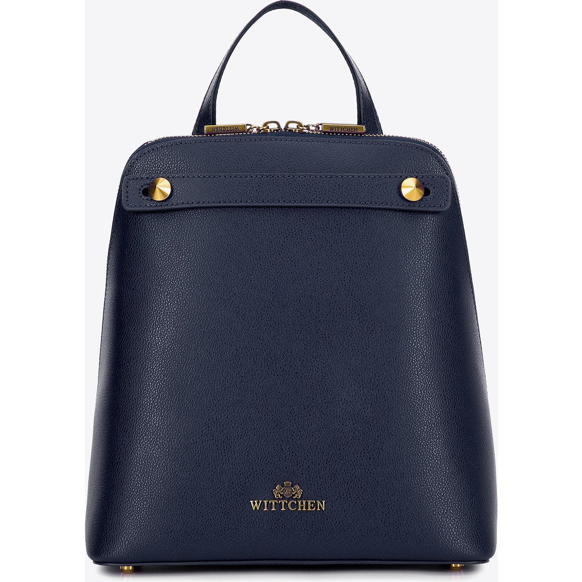 Eleganter strukturierter trapezförmiger Rucksack